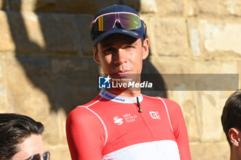 2024-06-27 - Kevin Geniets )GROUPAMA-FDJ) during team presentation Tour de France 2024 Grand Depart Piazza Signoria in Florence - TEAM PRESENTATION - TOUR DE FRANCE - CYCLING