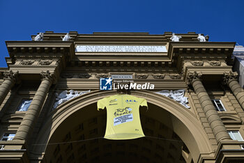 2024-03-21 - General view of Florence decorated for the Tour de France - 100 DAYS BEFORE THE START OF THE TOUR DE FRANCE - TOUR DE FRANCE - CYCLING