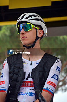 2024-06-29 - Tadej Pogacar (UAE TEAM EMIRATES) at the Start Stage 1 - STAGE 1 - START - TOUR DE FRANCE - CYCLING