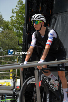 2024-06-29 - Tadej Pogacar (UAE TEAM EMIRATES) at the Start Stage 1 - STAGE 1 - START - TOUR DE FRANCE - CYCLING