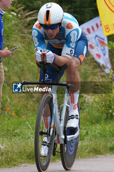 2024-07-05 - Fabio Jakobsen of dsm-firmenich PostNL during the Tour de France 2024, Stage 7, Individual Time Trial, Nuits-Saint-Georges - Gevrey-Chambertin (25,3 Km) on 5 July 2024 in Gevrey-Chambertin, France - CYCLING - TOUR DE FRANCE 2024 - STAGE 7 - TOUR DE FRANCE - CYCLING