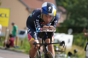 2024-07-05 - Primoz Roglic of Red Bull - Bora-Hansgrohe during the Tour de France 2024, Stage 7, Individual Time Trial, Nuits-Saint-Georges - Gevrey-Chambertin (25,3 Km) on 5 July 2024 in Gevrey-Chambertin, France - CYCLING - TOUR DE FRANCE 2024 - STAGE 7 - TOUR DE FRANCE - CYCLING