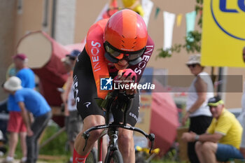 2024-07-05 - Carlos Rodríguez of INEOS Grenadiers during the Tour de France 2024, Stage 7, Individual Time Trial, Nuits-Saint-Georges - Gevrey-Chambertin (25,3 Km) on 5 July 2024 in Gevrey-Chambertin, France - CYCLING - TOUR DE FRANCE 2024 - STAGE 7 - TOUR DE FRANCE - CYCLING