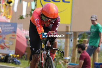 2024-07-05 - Egan Bernal of INEOS Grenadiers during the Tour de France 2024, Stage 7, Individual Time Trial, Nuits-Saint-Georges - Gevrey-Chambertin (25,3 Km) on 5 July 2024 in Gevrey-Chambertin, France - CYCLING - TOUR DE FRANCE 2024 - STAGE 7 - TOUR DE FRANCE - CYCLING