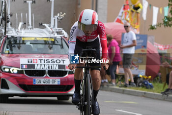 2024-07-05 - Guillaume Martin of Cofidis during the Tour de France 2024, Stage 7, Individual Time Trial, Nuits-Saint-Georges - Gevrey-Chambertin (25,3 Km) on 5 July 2024 in Gevrey-Chambertin, France - CYCLING - TOUR DE FRANCE 2024 - STAGE 7 - TOUR DE FRANCE - CYCLING