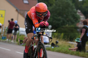 2024-07-05 - Geraint Thomas of INEOS Grenadiers during the Tour de France 2024, Stage 7, Individual Time Trial, Nuits-Saint-Georges - Gevrey-Chambertin (25,3 Km) on 5 July 2024 in Gevrey-Chambertin, France - CYCLING - TOUR DE FRANCE 2024 - STAGE 7 - TOUR DE FRANCE - CYCLING