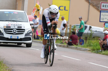 2024-07-05 - Marc Soler of UAE Team Emirates during the Tour de France 2024, Stage 7, Individual Time Trial, Nuits-Saint-Georges - Gevrey-Chambertin (25,3 Km) on 5 July 2024 in Gevrey-Chambertin, France - CYCLING - TOUR DE FRANCE 2024 - STAGE 7 - TOUR DE FRANCE - CYCLING