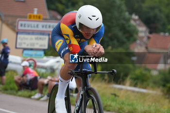 2024-07-05 - Mads Pedersen of Lidl - Trek during the Tour de France 2024, Stage 7, Individual Time Trial, Nuits-Saint-Georges - Gevrey-Chambertin (25,3 Km) on 5 July 2024 in Gevrey-Chambertin, France - CYCLING - TOUR DE FRANCE 2024 - STAGE 7 - TOUR DE FRANCE - CYCLING