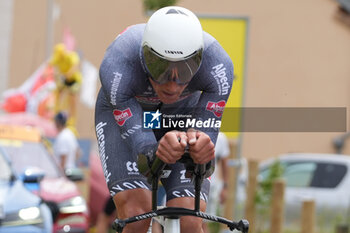 2024-07-05 - Mathieu van der Poel of Alpecin-Deceuninck during the Tour de France 2024, Stage 7, Individual Time Trial, Nuits-Saint-Georges - Gevrey-Chambertin (25,3 Km) on 5 July 2024 in Gevrey-Chambertin, France - CYCLING - TOUR DE FRANCE 2024 - STAGE 7 - TOUR DE FRANCE - CYCLING