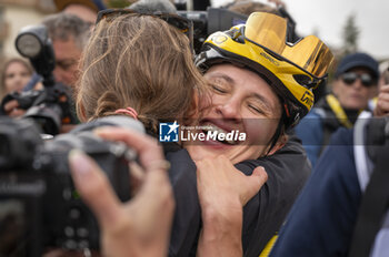 2024-08-18 - NIEWIADOMA Katarzyna during the Tour de France Femmes avec Zwift 2024, Stage 8 cycling race, Le Grand-Bornand - Alpe d'Huez (149,9 Km) on August 18, 2024 in Alpe d'Huez, France - CYCLING - WOMEN'S TOUR DE FRANCE 2024 - STAGE 8 - TOUR DE FRANCE - CYCLING