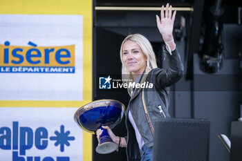 2024-08-18 - Marion ROUSSE during the Tour de France Femmes avec Zwift 2024, Stage 8 cycling race, Le Grand-Bornand - Alpe d'Huez (149,9 Km) on August 18, 2024 in Alpe d'Huez, France - CYCLING - WOMEN'S TOUR DE FRANCE 2024 - STAGE 8 - TOUR DE FRANCE - CYCLING