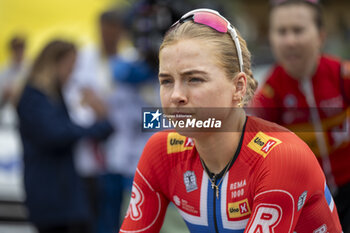 2024-08-18 - Mie Bjorndal Ottestad during the Tour de France Femmes avec Zwift 2024, Stage 8 cycling race, Le Grand-Bornand - Alpe d'Huez (149,9 Km) on August 18, 2024 in Alpe d'Huez, France - CYCLING - WOMEN'S TOUR DE FRANCE 2024 - STAGE 8 - TOUR DE FRANCE - CYCLING