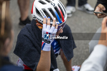 2024-08-18 - Juliette LABOUS during the Tour de France Femmes avec Zwift 2024, Stage 8 cycling race, Le Grand-Bornand - Alpe d'Huez (149,9 Km) on August 18, 2024 in Alpe d'Huez, France - CYCLING - WOMEN'S TOUR DE FRANCE 2024 - STAGE 8 - TOUR DE FRANCE - CYCLING