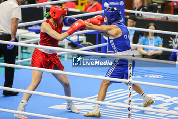 2024-03-06 - Alessia Mesiano and Guadalupe Solis - BOXING ROAD TO PARIS - BOXING - CONTACT