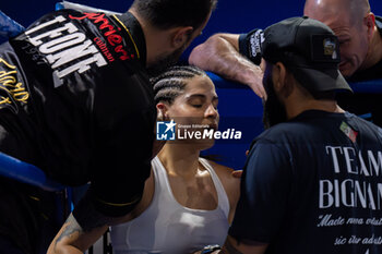 2024-05-17 - Silvia Bignami during the boxing match valid for the women's European flyweight title - BOXING_EBU FLYWEIGHT MATCH_SILVIA BIGNAMI VS GIORGIA SCOLASTRI_20240517 - BOXING - CONTACT