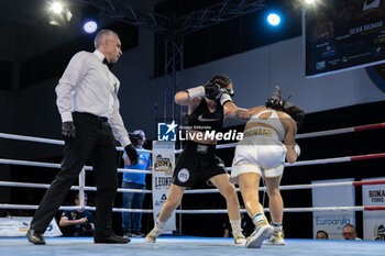 2024-05-17 - Silvia Bignami and Giorgia scolastri during the boxing match valid for the women's European flyweight title - BOXING_EBU FLYWEIGHT MATCH_SILVIA BIGNAMI VS GIORGIA SCOLASTRI_20240517 - BOXING - CONTACT