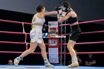 2024-05-17 - Silvia Bignami and Giorgia scolastri during the boxing match valid for the women's European flyweight title - BOXING_EBU FLYWEIGHT MATCH_SILVIA BIGNAMI VS GIORGIA SCOLASTRI_20240517 - BOXING - CONTACT