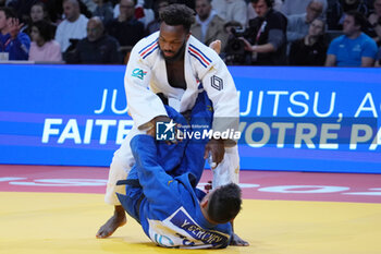 02/02/2024 - Romaric Wend-Yam Bouda of France against Yanislav Gerchev of Bulgaria, Men's -66 Kg, round 2 during the Paris Grand Slam 2024, IJF Judo event on February 2, 2024 at Accor Arena in Paris, France - JUDO - PARIS GRAND SLAM 2024 - JUDO - CONTATTO