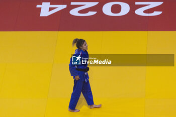 2024-02-02 - BOUKLI SHIRINE (FRA)(FLAM 91) won the gold medal against KOGA Wakana (JPN) in women _48kg category during the Paris Grand Slam 2024, IJF Judo event, 50th anniversary, on February 2, 2024 at Accor Arena in Paris, France - JUDO - PARIS GRAND SLAM 2024 - JUDO - CONTACT