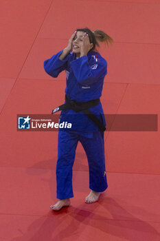 2024-02-02 - BOUKLI SHIRINE (FRA)(FLAM 91) won the gold medal against KOGA Wakana (JPN) in women _48kg category during the Paris Grand Slam 2024, IJF Judo event, 50th anniversary, on February 2, 2024 at Accor Arena in Paris, France - JUDO - PARIS GRAND SLAM 2024 - JUDO - CONTACT