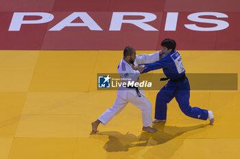 2024-02-02 - Luka_MKHEIDZE (FRA) won the gold medal against Harim LEE (KOR) at the men final -60kg category during the Paris Grand Slam 2024, IJF Judo event, 50th anniversary, on February 2, 2024 at Accor Arena in Paris, France - JUDO - PARIS GRAND SLAM 2024 - JUDO - CONTACT