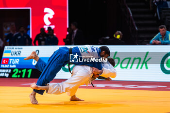 02/02/2024 - Artem LESIUK (UKR) against Salih YILDIZ (TUR), First round Men -60Kg, during the Paris Grand Slam 2024, IJF Judo event on February 2, 2024 at Accor Arena in Paris, France - JUDO - PARIS GRAND SLAM 2024 - JUDO - CONTATTO