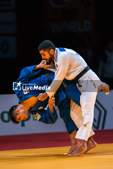 2024-02-02 - Walide KHYAR (FRA) against Joshiro MARUYAMA (JPN), Round of 16 Men -66Kg, during the Paris Grand Slam 2024, IJF Judo event on February 2, 2024 at Accor Arena in Paris, France - JUDO - PARIS GRAND SLAM 2024 - JUDO - CONTACT