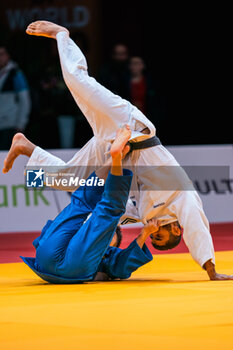 02/02/2024 - Walide KHYAR (FRA) against Joshiro MARUYAMA (JPN), Round of 16 Men -66Kg, during the Paris Grand Slam 2024, IJF Judo event on February 2, 2024 at Accor Arena in Paris, France - JUDO - PARIS GRAND SLAM 2024 - JUDO - CONTATTO