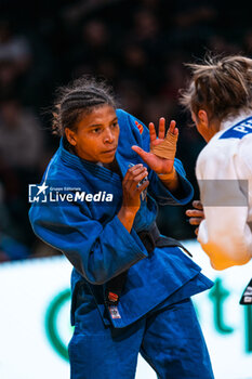 02/02/2024 - Rafaela SILVA (BRA) against Marica PERISIC (SRB), Repechage Women -57Kg, during the Paris Grand Slam 2024, IJF Judo event on February 2, 2024 at Accor Arena in Paris, France - JUDO - PARIS GRAND SLAM 2024 - JUDO - CONTATTO