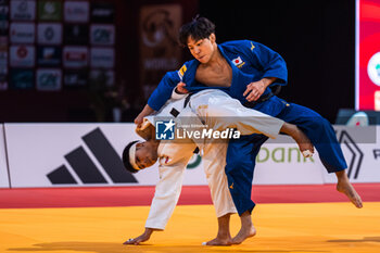 2024-02-02 - Takeshi TAKEOKA (JPN) against Joshiro MARUYAMA (JPN), Final Men -66Kg, during the Paris Grand Slam 2024, IJF Judo event on February 2, 2024 at Accor Arena in Paris, France - JUDO - PARIS GRAND SLAM 2024 - JUDO - CONTACT