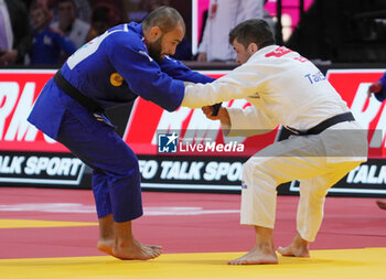 2024-02-02 - Luka Mkheidze of France against Francisco Garrigos of Spain, Semi-final Men's -60 kg during the Paris Grand Slam 2024, IJF Judo event on February 2, 2024 at Accor Arena in Paris, France - JUDO - PARIS GRAND SLAM 2024 - JUDO - CONTACT
