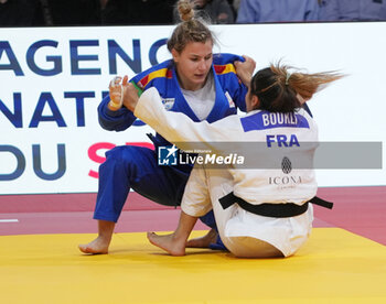 02/02/2024 - Shirine Boukli of France against Laura Martínez Abelenda of Spain, Semi-final Women's -48 kg during the Paris Grand Slam 2024, IJF Judo event on February 2, 2024 at Accor Arena in Paris, France - JUDO - PARIS GRAND SLAM 2024 - JUDO - CONTATTO
