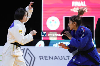 02/02/2024 - Shirine Boukli of France against Wakana Koga of Japan, Final Women's -48 kg during the Paris Grand Slam 2024, IJF Judo event on February 2, 2024 at Accor Arena in Paris, France - JUDO - PARIS GRAND SLAM 2024 - JUDO - CONTATTO