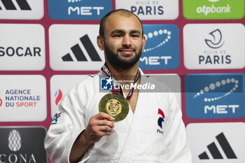 2024-02-02 - Luka Mkheidze of France Gold medal, Men's -60 kg during the Paris Grand Slam 2024, IJF Judo event on February 2, 2024 at Accor Arena in Paris, France - JUDO - PARIS GRAND SLAM 2024 - JUDO - CONTACT