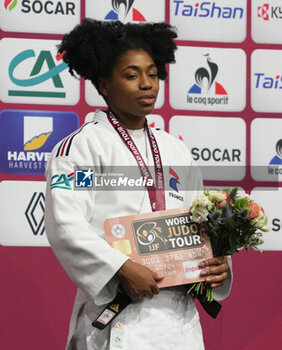 2024-02-02 - Sarah-Léonie Cysique of France Bronze medal, Women's -57 kg during the Paris Grand Slam 2024, IJF Judo event on February 2, 2024 at Accor Arena in Paris, France - JUDO - PARIS GRAND SLAM 2024 - JUDO - CONTACT