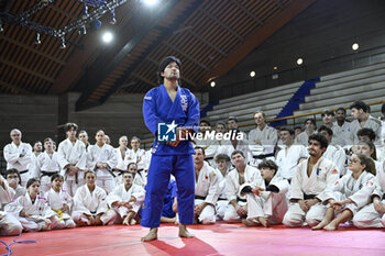 01/02/2024 - Shohei Ono of Japan during the Training Camp on February 1, 2024 at Dojo de Paris (former Institut du Judo) in Paris, France - JUDO - SHOHEI ONO IN DOJO DE PARIS - JUDO - CONTATTO