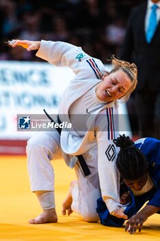 2024-02-03 - Margaux PINOT (FRA) against Tais PINA (POR), Bronze Women -70Kg, during the Paris Grand Slam 2024, IJF Judo event on February 3, 2024 at Accor Arena in Paris, France - JUDO - PARIS GRAND SLAM 2024 - JUDO - CONTACT