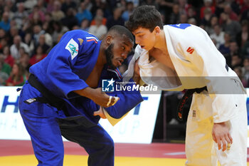 2024-02-03 - Tizie Gnamien of France and Timur Arbuzov of Individual Neutral Athletes, Round 2 Men's -81 Kg during the Paris Grand Slam 2024, IJF Judo event on February 3, 2024 at Accor Arena in Paris, France - JUDO - PARIS GRAND SLAM 2024 - JUDO - CONTACT