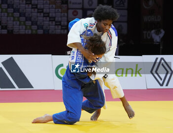 03/02/2024 - Miriam Butkereit of Germany against Marie-Eve Gahié of France, Final Women's -70 Kg during the Paris Grand Slam 2024, IJF Judo event on February 3, 2024 at Accor Arena in Paris, France - JUDO - PARIS GRAND SLAM 2024 - JUDO - CONTATTO