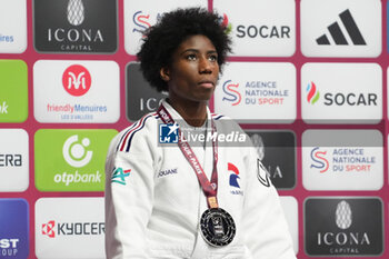 03/02/2024 - Marie-Eve Gahié of France Silver medal, Women's -70 Kg during the Paris Grand Slam 2024, IJF Judo event on February 3, 2024 at Accor Arena in Paris, France - JUDO - PARIS GRAND SLAM 2024 - JUDO - CONTATTO
