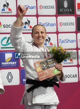 2024-02-03 - Margaux Pinot of France Bronze medal, Women's -70 Kg during the Paris Grand Slam 2024, IJF Judo event on February 3, 2024 at Accor Arena in Paris, France - JUDO - PARIS GRAND SLAM 2024 - JUDO - CONTACT