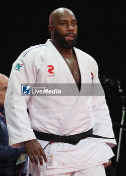 04/02/2024 - Teddy Riner of France against Galymzhan Krikbay of Kazakhstan, Round 2 Men's +100 Kg during the Paris Grand Slam 2024, IJF Judo event on February 4 2024 at Accor Arena in Paris, France - JUDO - PARIS GRAND SLAM 2024 - JUDO - CONTATTO