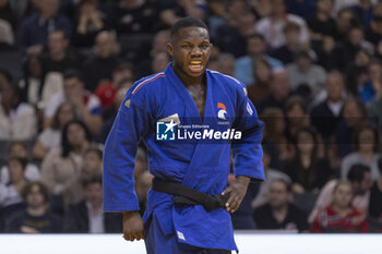 2024-02-04 - NGAYAP HAMBOU MAXIME GAEL (FRA) (A.M ASNIERES 92) lost against HAJIYEV Eljan (AZB) in -90kg men category men category during the Paris Grand Slam 2024, IJF Judo event, 50th anniversary, on February 4, 2024 at Accor Arena in Paris, France - JUDO - PARIS GRAND SLAM 2024 - JUDO - CONTACT