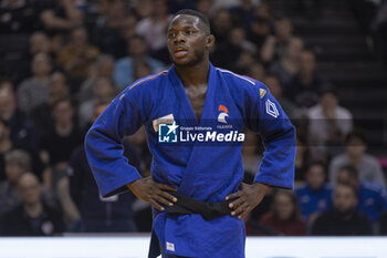 04/02/2024 - NGAYAP HAMBOU MAXIME GAEL (FRA) (A.M ASNIERES 92) lost against HAJIYEV Eljan (AZB) in -90kg men category men category during the Paris Grand Slam 2024, IJF Judo event, 50th anniversary, on February 4, 2024 at Accor Arena in Paris, France - JUDO - PARIS GRAND SLAM 2024 - JUDO - CONTATTO