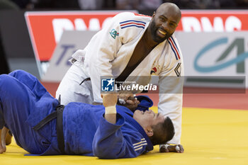 04/02/2024 - Teddy RINER (FRA) won the Gold medal against KIM Minjong (KOR) in men final +100kg category during the Paris Grand Slam 2024, IJF Judo event, 50th anniversary, on February 4, 2024 at Accor Arena in Paris, France - JUDO - PARIS GRAND SLAM 2024 - JUDO - CONTATTO