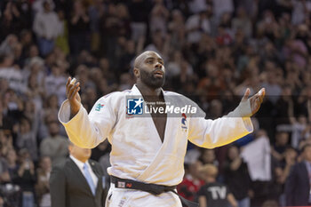 2024-02-04 - Teddy RINER (FRA) won the Gold medal against KIM Minjong (KOR) in men final +100kg category during the Paris Grand Slam 2024, IJF Judo event, 50th anniversary, on February 4, 2024 at Accor Arena in Paris, France - JUDO - PARIS GRAND SLAM 2024 - JUDO - CONTACT