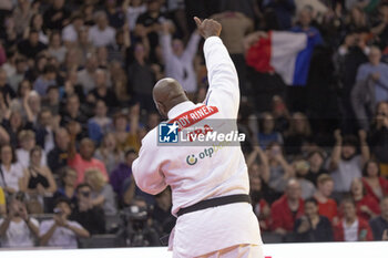 2024-02-04 - Teddy RINER (FRA) won the Gold medal against KIM Minjong (KOR) in men final +100kg category during the Paris Grand Slam 2024, IJF Judo event, 50th anniversary, on February 4, 2024 at Accor Arena in Paris, France - JUDO - PARIS GRAND SLAM 2024 - JUDO - CONTACT