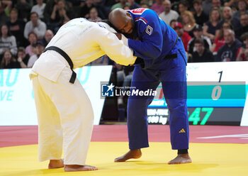 2024-02-04 - Teddy Riner of France against Alisher Yusupov of Uzbekistan, Semi-Final Men's +100 Kg during the Paris Grand Slam 2024, IJF Judo event on February 4 2024 at Accor Arena in Paris, France - JUDO - PARIS GRAND SLAM 2024 - JUDO - CONTACT