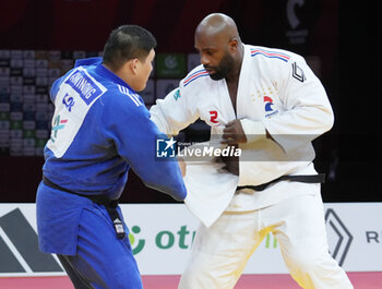 04/02/2024 - Teddy Riner of France Gold medal against Min-Jong Kim of Republic of Korea Silver medal, Final Men's +100 Kg during the Paris Grand Slam 2024, IJF Judo event on February 4 2024 at Accor Arena in Paris, France - JUDO - PARIS GRAND SLAM 2024 - JUDO - CONTATTO