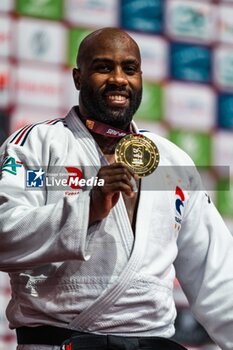 2024-02-04 - Teddy RINER (FRA) won the gold medal in Men's Final +100Kg, during the Paris Grand Slam 2024, IJF Judo event on February 4, 2024 at Accor Arena in Paris, France - JUDO - PARIS GRAND SLAM 2024 - JUDO - CONTACT